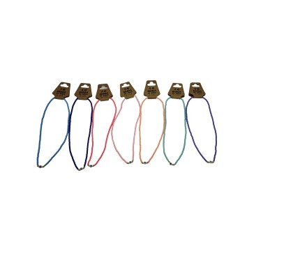 Lot 35 colliers Oeil de Ste Lucie et perles fimo